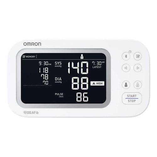 Omron Platinum Upper Arm Blood Pressure Monitor BP5465 AFib Screen [Bluetooth]
